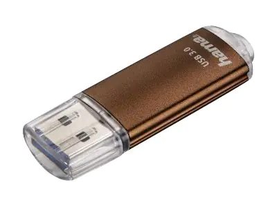 Hama FlashPen "Laeta" - USB-Flash-Laufwerk - 64 GB - USB 3.0 - braun