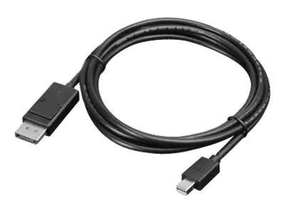 Lenovo - DisplayPort-Kabel - Mini DisplayPort (M) zu DisplayPort (M) - 2 m - für ThinkCentre M75t Gen 2; ThinkPad P51; ThinkStation P330 Gen 2; P34X; P350; P520; P620