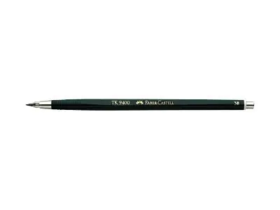 Faber-Castell Fallminenstift TK® 9400 2mm 3B ohne Radierer dunkelgrün