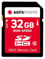 AgfaPhoto - Flash-Speicherkarte - 32 GB - Class 10 - SDHC
