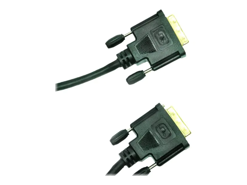 Jou Jye Computer AVC 131 - DVI-Kabel - DVI-D (M) bis DVI-D (M) - 10 m - Schwarz