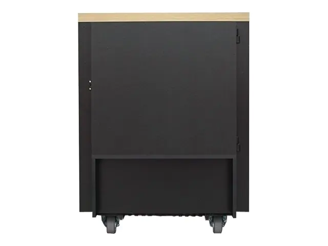 APC NetShelter CX - Schrank - mit Stromverteilungseinheit - helle Eiche - 18U - 48.3 cm (19")