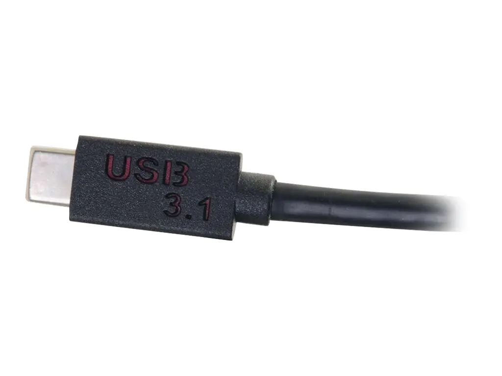 C2G USB 3.1 USB Type C to VGA Adapter - USB C to VGA Black - Externer Videoadapter - USB 3.1 - D-Sub - Schwarz