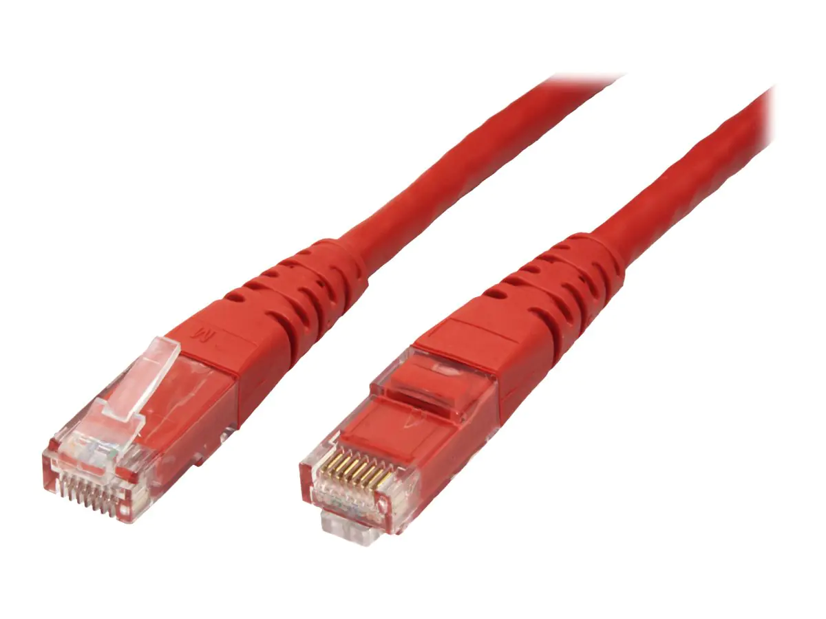 Roline - Patch-Kabel - RJ-45 (M) zu RJ-45 (M) - 5 m - UTP - CAT 6 - Rot