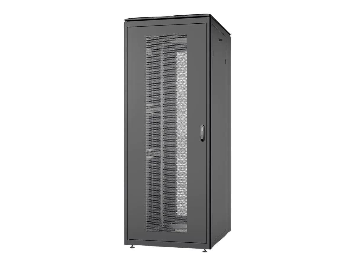 Digitus Unique Series - Schrank Netzwerkschrank - 800 x 1000 mm (B x T) - Schwarz, RAL 9005 - 42HE - 48.3 cm (19")