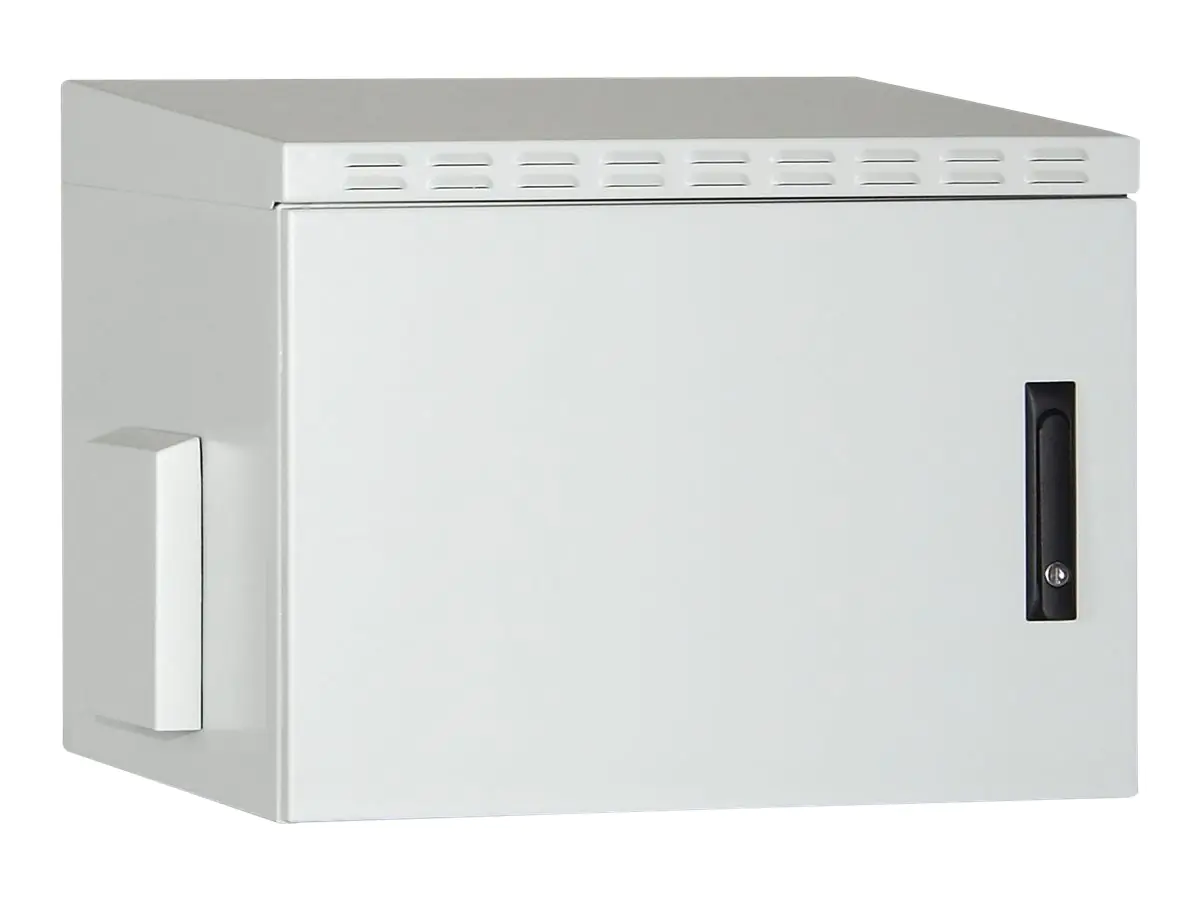 DIGITUS Professional - Gehäuse - geeignet für Wandmontage - Hellgrau, RAL 7035 - 16U - 48.3 cm