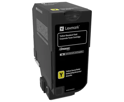 Lexmark - Gelb - Original - Tonerpatrone LCCP, Lexmark Corporate - für Lexmark CS720de, CS720dte, CS725de, CS725dte, CX725de, CX725dhe, CX725dthe