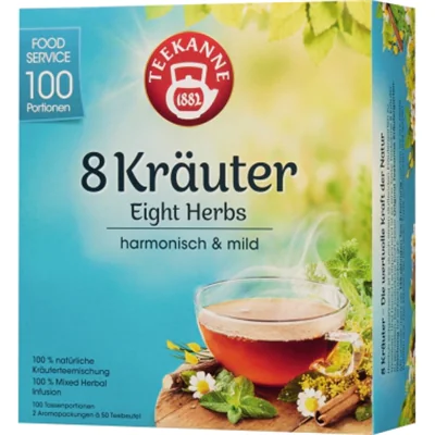 Teekanne Tee 8 Kräuter 7033 100 St./Pack. Teekanne Tee 8 Kräuter 7033 100 St./Pack.