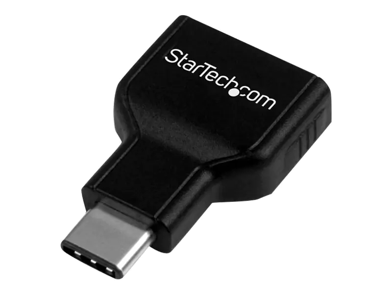 StarTech USB-C auf USB-A Adapter - St/Bu - USB 3.0 - USB Type C zu A Konverter - Verbindet USB-C Laptops wie MacBook, Chromebook Pixel - USB-Adapter - USB-C (M) bis USB Typ A (W) - USB 3.1 - Schwarz - für P/N: HB31C2A1CGS, HB31C2A2CB, HB31C3A1CS, HB31C3AS StarTech USB-C auf USB-A Adapter - St/Bu - USB 3.0 - USB Type C zu A Konverter - Verbindet USB-C Laptops wie MacBook, Chromebook Pixel - USB-Adapter - USB-C (M) bis USB Typ A (W) - USB 3.1 - Schwarz - für P/N: HB31C2A1CGS, HB31C2A2CB, HB31C3A1CS, HB31C3AS