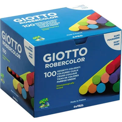 Lyra Wandtafelkreide GIOTTO Robercolor 5390 00 sortiert 100St. Lyra Wandtafelkreide GIOTTO Robercolor 5390 00 sortiert 100St.