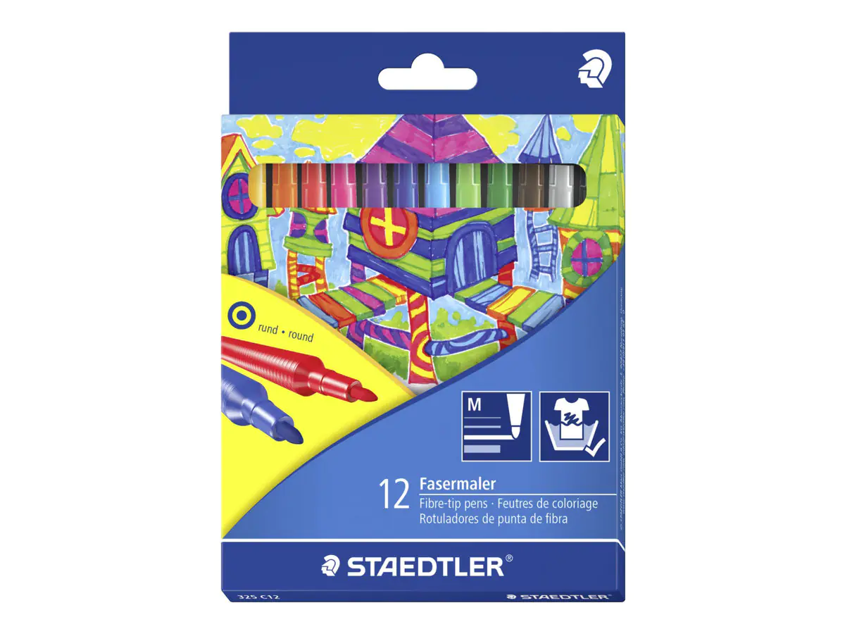 STAEDTLER Farbstift Noris colour 185 C12 f. sortiert 12 St./Pack