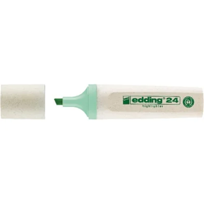 edding Textmarker Highlighter 24 EcoLine 2-5mm pastellgrün Keilspitze edding Textmarker Highlighter 24 EcoLine 2-5mm pastellgrün Keilspitze