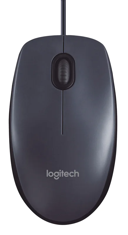 Logitech M100 - Maus - rechts- und linkshändig - optisch - 3 Tasten - kabelgebunden - USB - Schwarz Logitech M100 - Maus - rechts- und linkshändig - optisch - 3 Tasten - kabelgebunden - USB - Schwarz