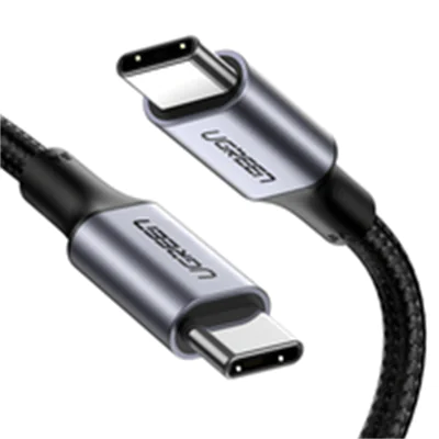 Ugreen 70427 - 1 m - USB C - USB C - USB 2.0 - 480 Mbit/s - Schwarz - Silber