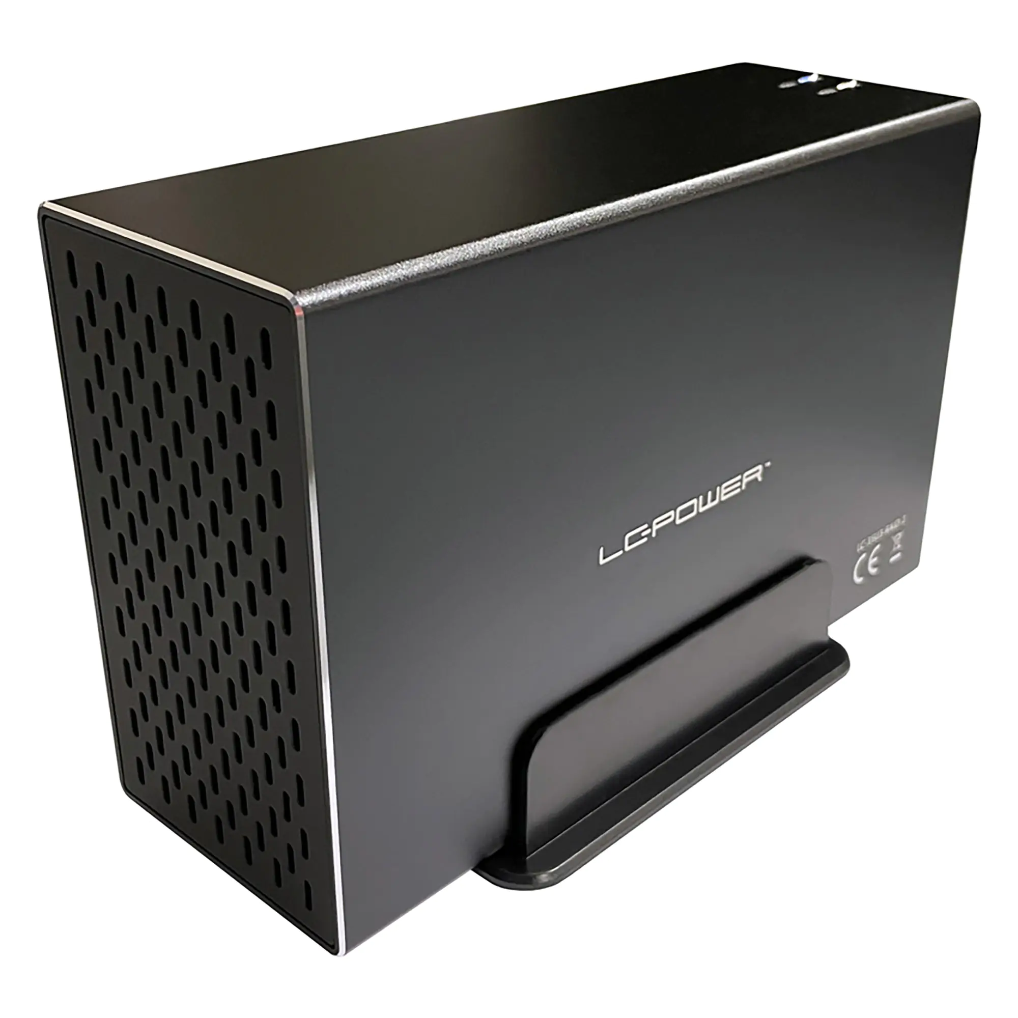 LC-Power USB3.0 Hdd/SSD Gehäuse 3.5'' SATA3 RAID Aluminiumgehäuse - - 3 - HDD-Wechselrahmen - 3,5" LC-35U3-RAID-2