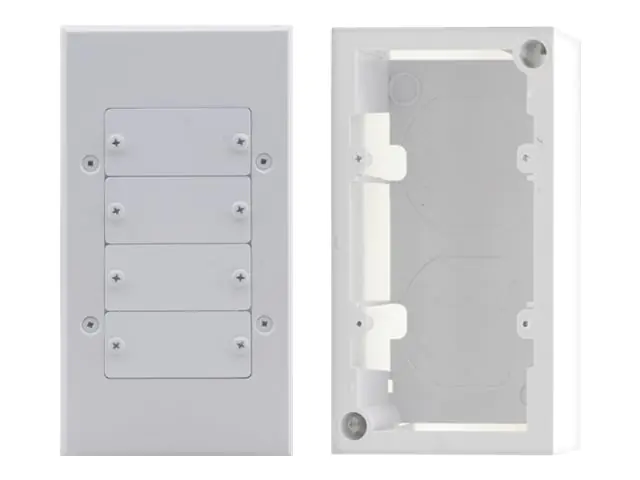 Kramer Electronics Kramer OWB-2G - Installationskasten Netzwerkoberfläche