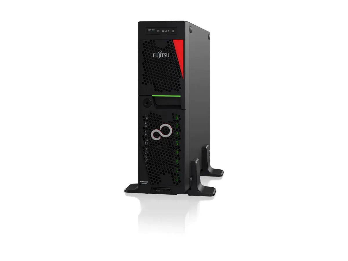 Fsas Technologies Fujitsu PRIMERGY TX1320 M6 - Server - UCFF - 1 x Xeon 6325P / 3.5 GHz - RAM 32 GB - SATA/SAS - Hot-Swap 6.4 cm (2.5") VFY:T1326SA225IN