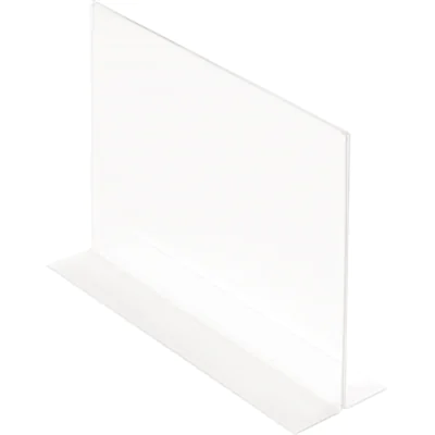 Deflecto® Tischaufsteller Classic Image 42 x 30,5 x 12,8 cm (B x H x T) DIN A3 quer beidseitig verwendbar Polystyrol transparent