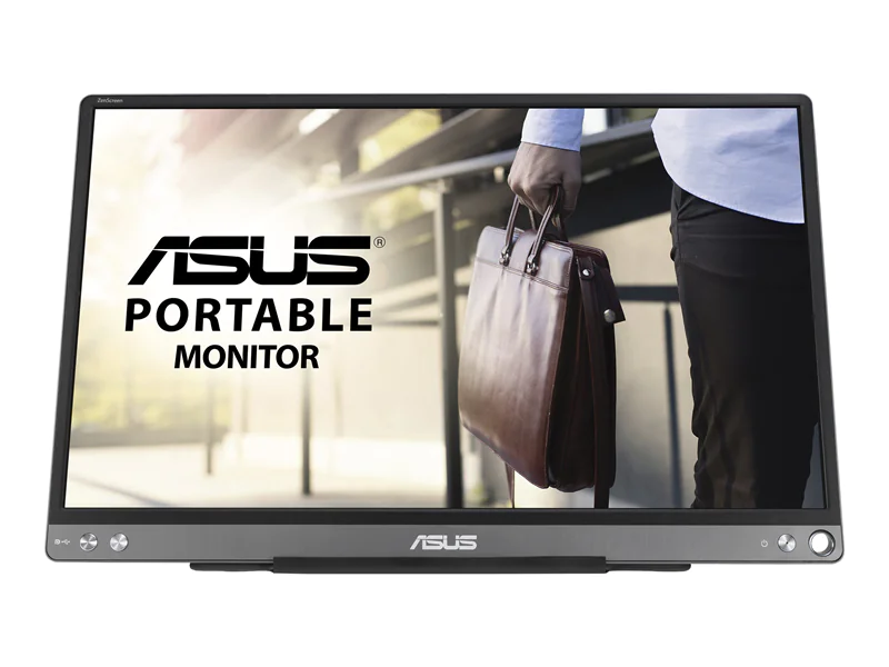 ASUS ZenScreen MB16ACE, 39,6 cm (15.6"), 1920 x 1080 Pixel, Full HD, LED, 5 ms, Grau 90LM0381-B04170