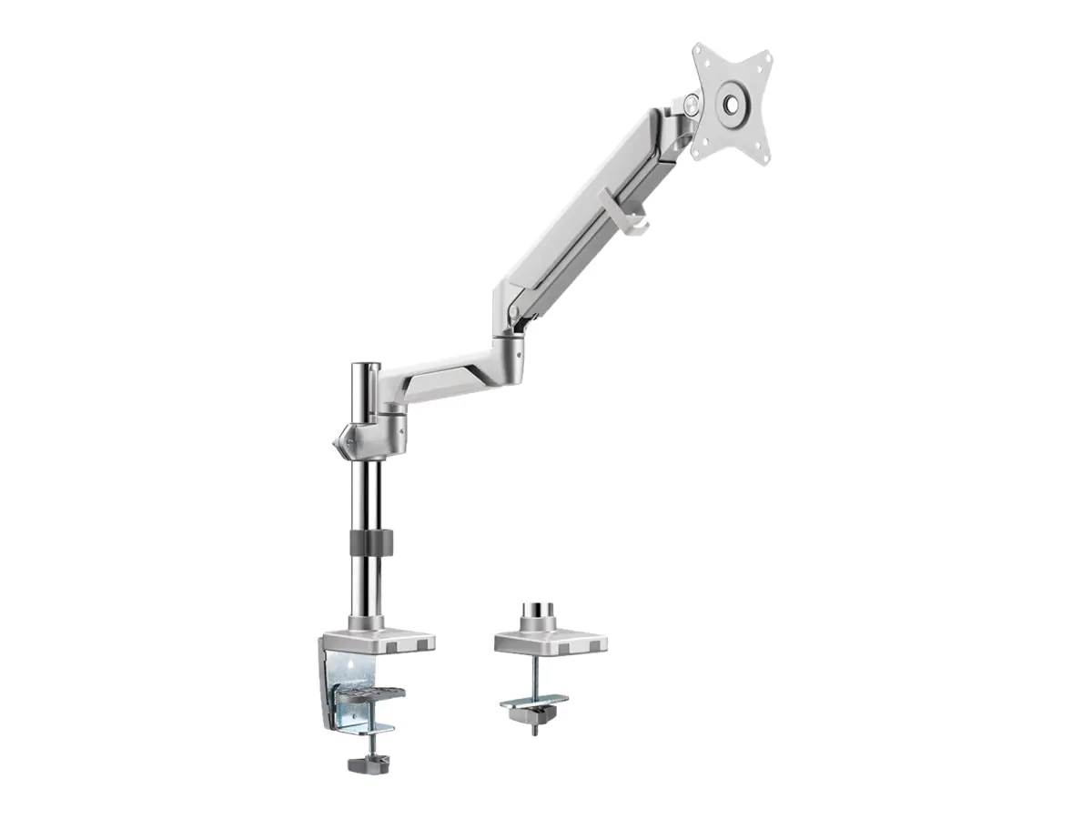 LogiLink - Befestigungskit - einstellbarer Arm - für LCD-Display / Curved LCD-Display - Kunststoff, Aluminium, Stahl - Bildschirmgröße: 43.2-81.3 cm (17"-32") - Tischmontage