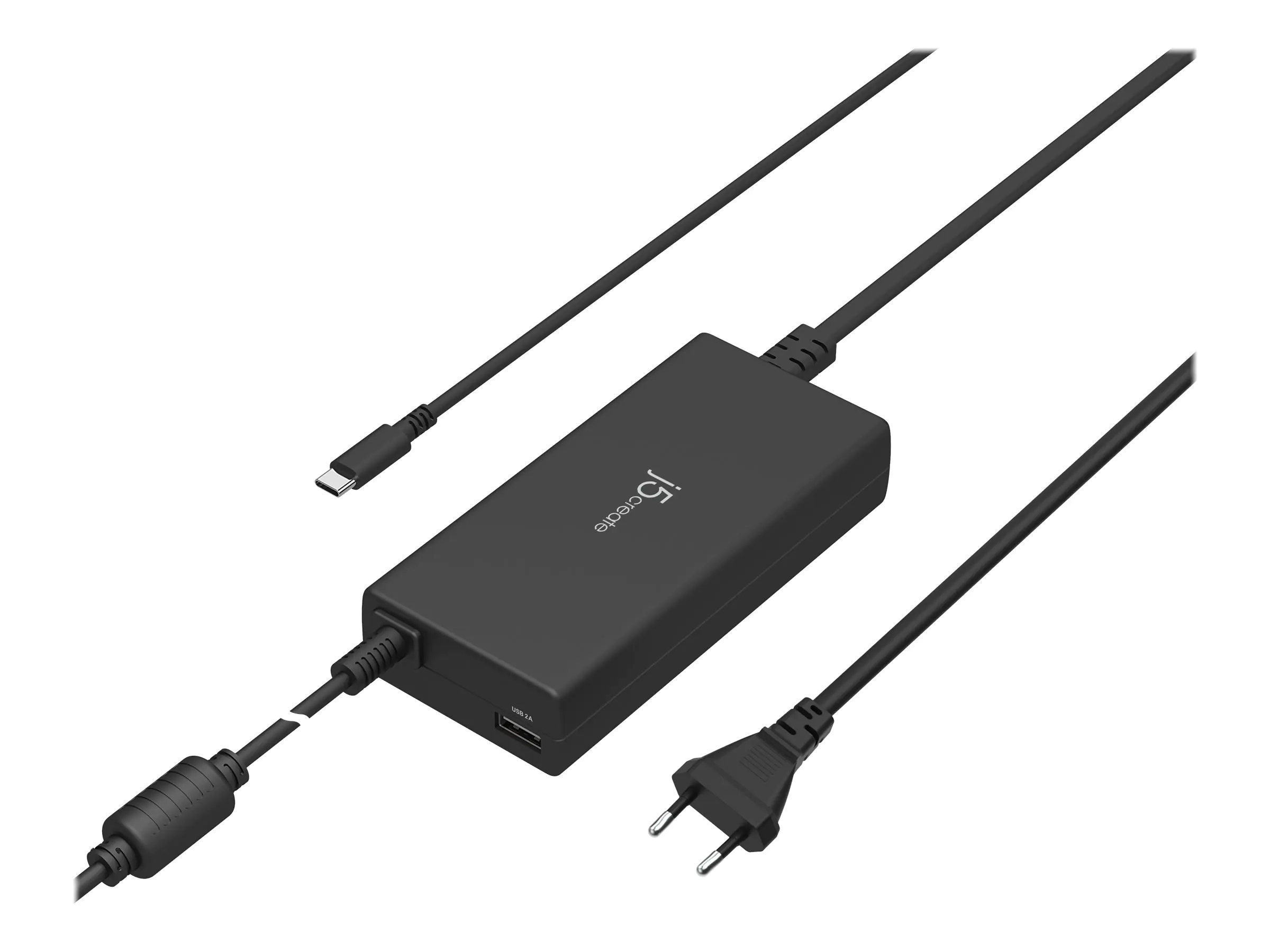 j5create JUP2290C - USB-C Netzteil - Super-Ladegerät - Wechselstrom 100-240 V - 100 Watt - Ausgangsanschlüsse: 2 - Großbritannien - Schwarz j5create JUP2290C - USB-C Netzteil - Super-Ladegerät - Wechselstrom 100-240 V - 100 Watt - Ausgangsanschlüsse: 2 - Großbritannien - Schwarz
