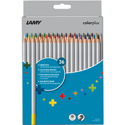 Lamy Buntstift colorplus farbig sortiert 36 St./Pack. Lamy Buntstift colorplus farbig sortiert 36 St./Pack.