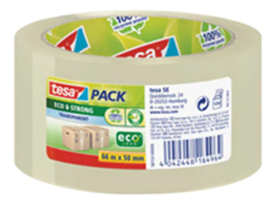 tesa Packband tesapack Eco & Strong 58153-00000 50mmx66m transparent