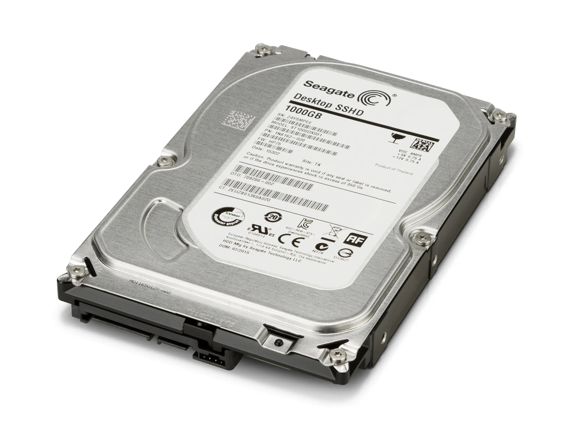 HP - Festplatte - 500 GB - intern - 3.5" (8.9 cm) - SATA 6Gb/s - 7200 rpm - Puffer: 16 MB - für Workstation Z1 G5, Z2 G4, Z2 G5, Z2 G8, Z2 G9, Z238, Z4 G4, Z420, Z6 G4, Z620, Z640, Z8 G4