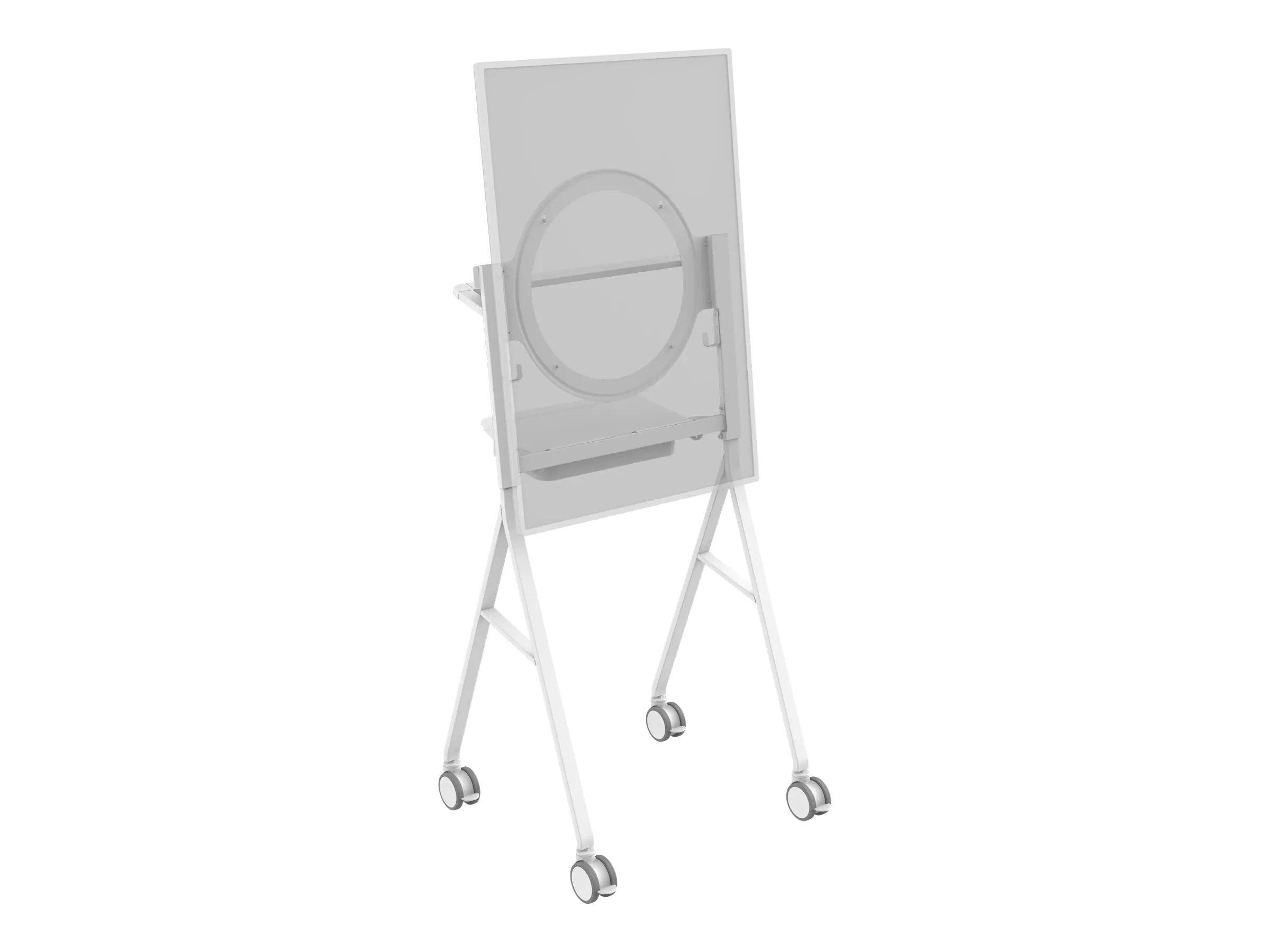 Vision VFM-F10 - Wagen - für interaktives Whiteboard - Stahl - weiß - Montageschnittstelle: 350 x 350 mm - für Microsoft Surface Hub 2S 50" Vision VFM-F10 - Wagen - für interaktives Whiteboard - Stahl - weiß - Montageschnittstelle: 350 x 350 mm - für Microsoft Surface Hub 2S 50"