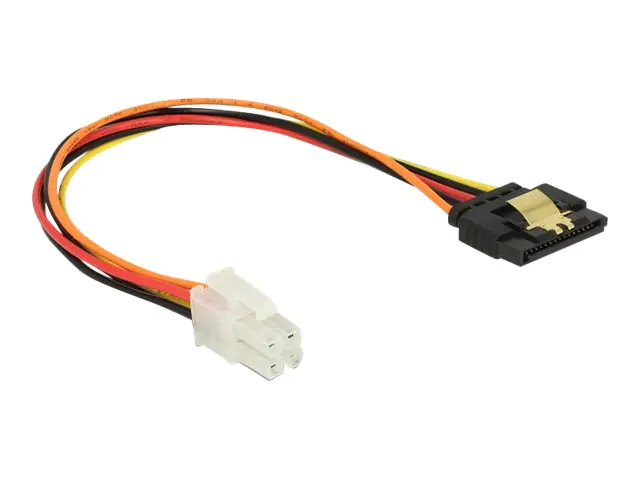 Delock Netzteil - Netzstecker P4 (M) zu SATA-Stromstecker (R) 85519