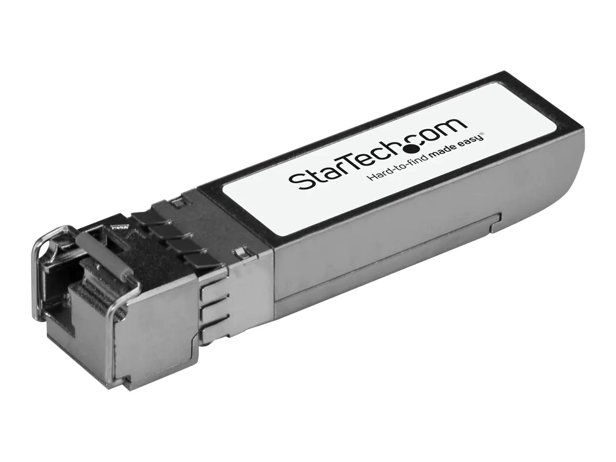 StarTech MSA Uncoded SFP+ Module, 10GBASE-BX, 10 Gigabit Ethernet Bi-Directional (BiDi) Fiber Single Strand, Single Mode, SFP+, LC 10km, Mini GBIC Transceiver SFP+ Module, Downstream - Lifetime Warranty (SFP-10GB-BX-D-STA-ST) - SFP+-Transceiver-Modul - 10