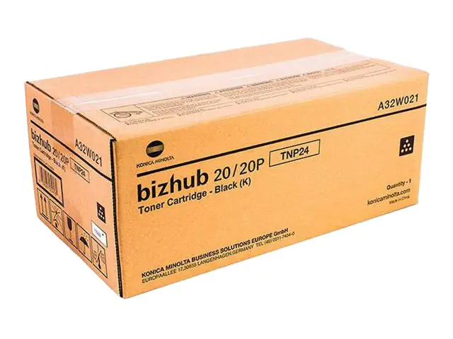Konica Minolta TNP-24 - Schwarz - Original - Tonerpatrone - für bizhub 20, 20P Konica Minolta TNP-24 - Schwarz - Original - Tonerpatrone - für bizhub 20, 20P