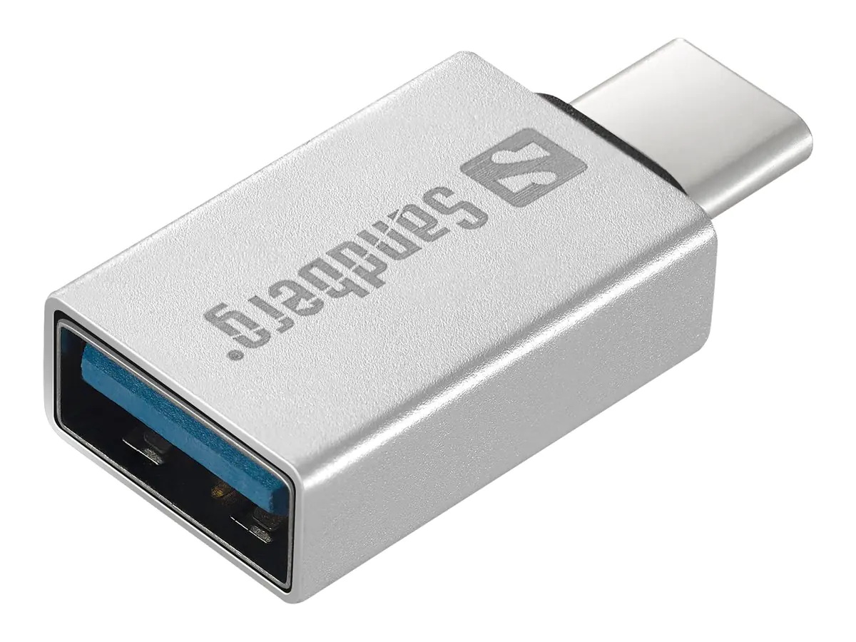 SANDBERG USB-Adapter - USB-C (M) zu USB Typ A (W) 136-24