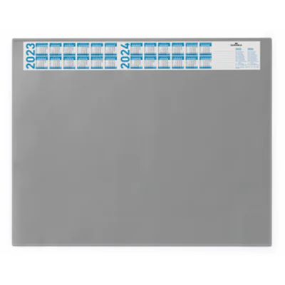 DURABLE Schreibunterlage 720410 520x650mm Jahreskalender grau DURABLE Schreibunterlage 720410 520x650mm Jahreskalender grau
