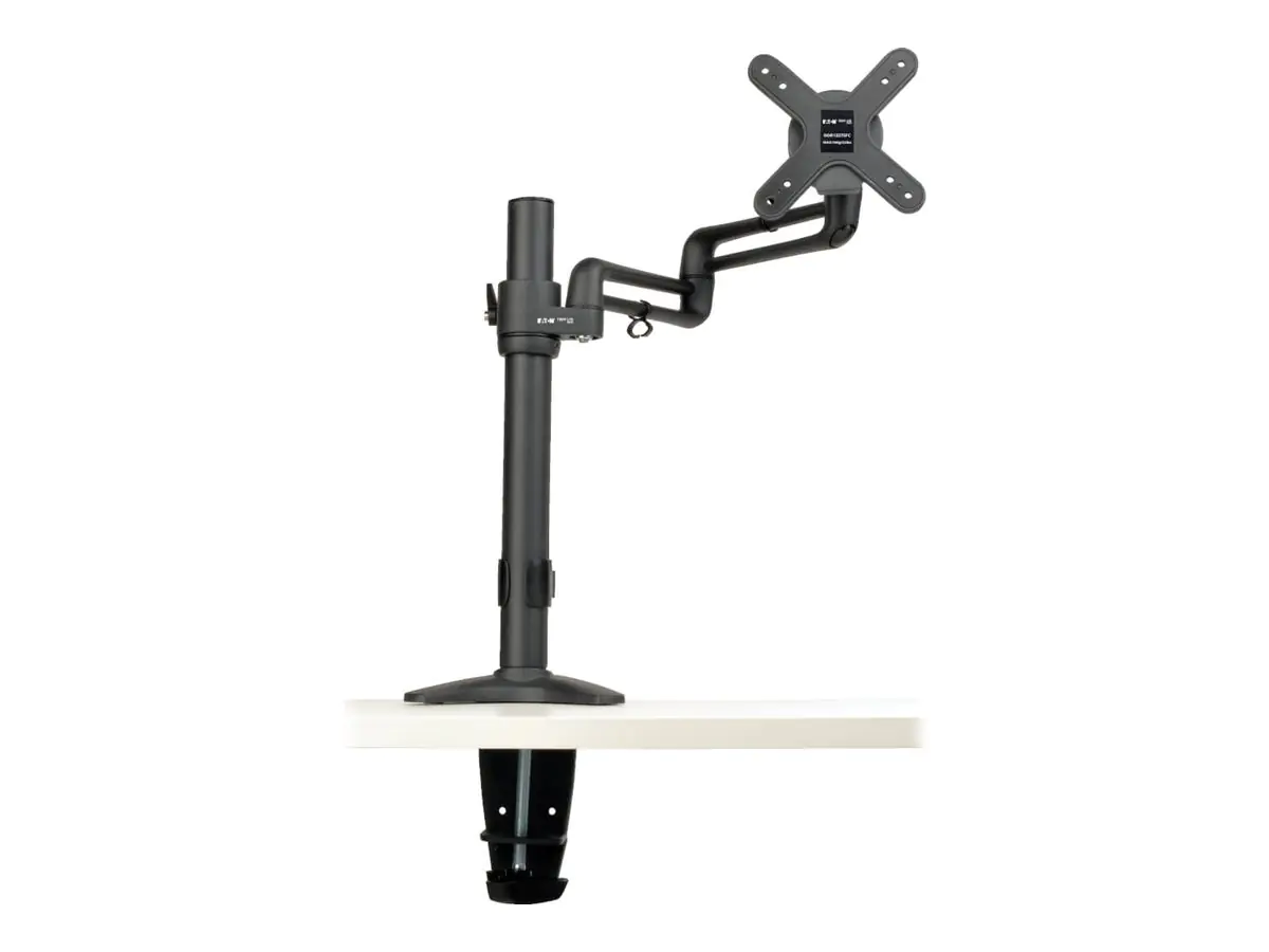Tripp Eaton Tripp Lite Series Display LCD Flex Arm Desk Mount Monitor Stand Clamp 13" to 27" EA