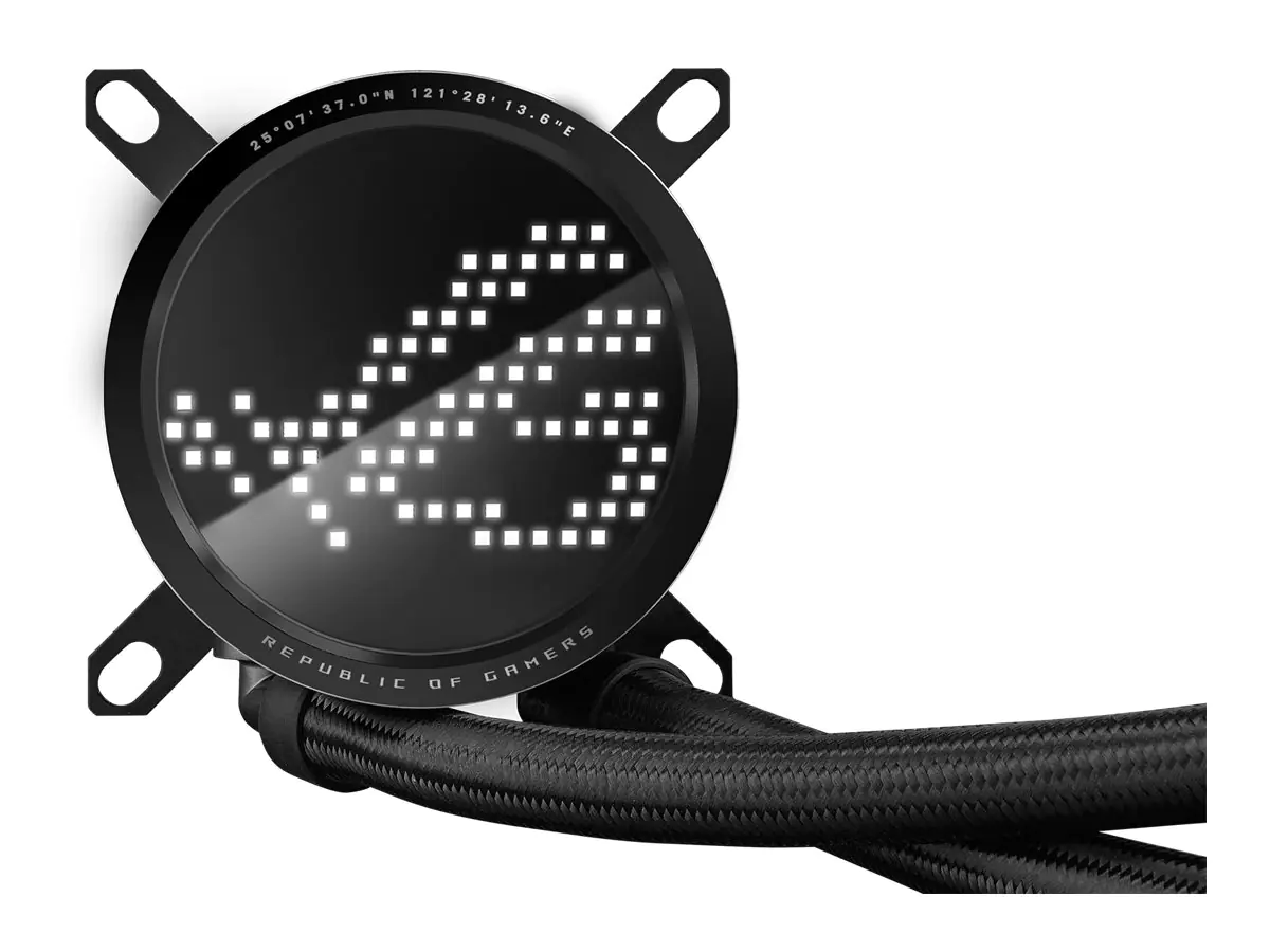 ASUS ROG RYUO III 240 ARGB - Prozessor-Flüssigkeitskühlsystem - Kühlergröße: 240 mm - (für: LGA1156, LGA1155, LGA1150, LGA1151, AM4, LGA1200, LGA1700, AM5) 90RC00J1-M0UAY0