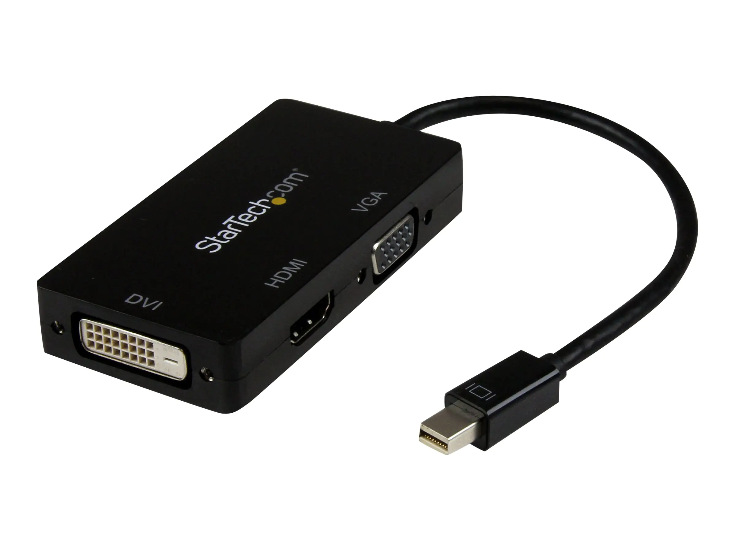 StarTech.com Startech 3 in 1 Mini DisplayPort Adapter - 1080p - Mini DP / Thunderbolt to HDMI / VGA / DVI Splitter for Your Monitor (MDP2VGDVHD)