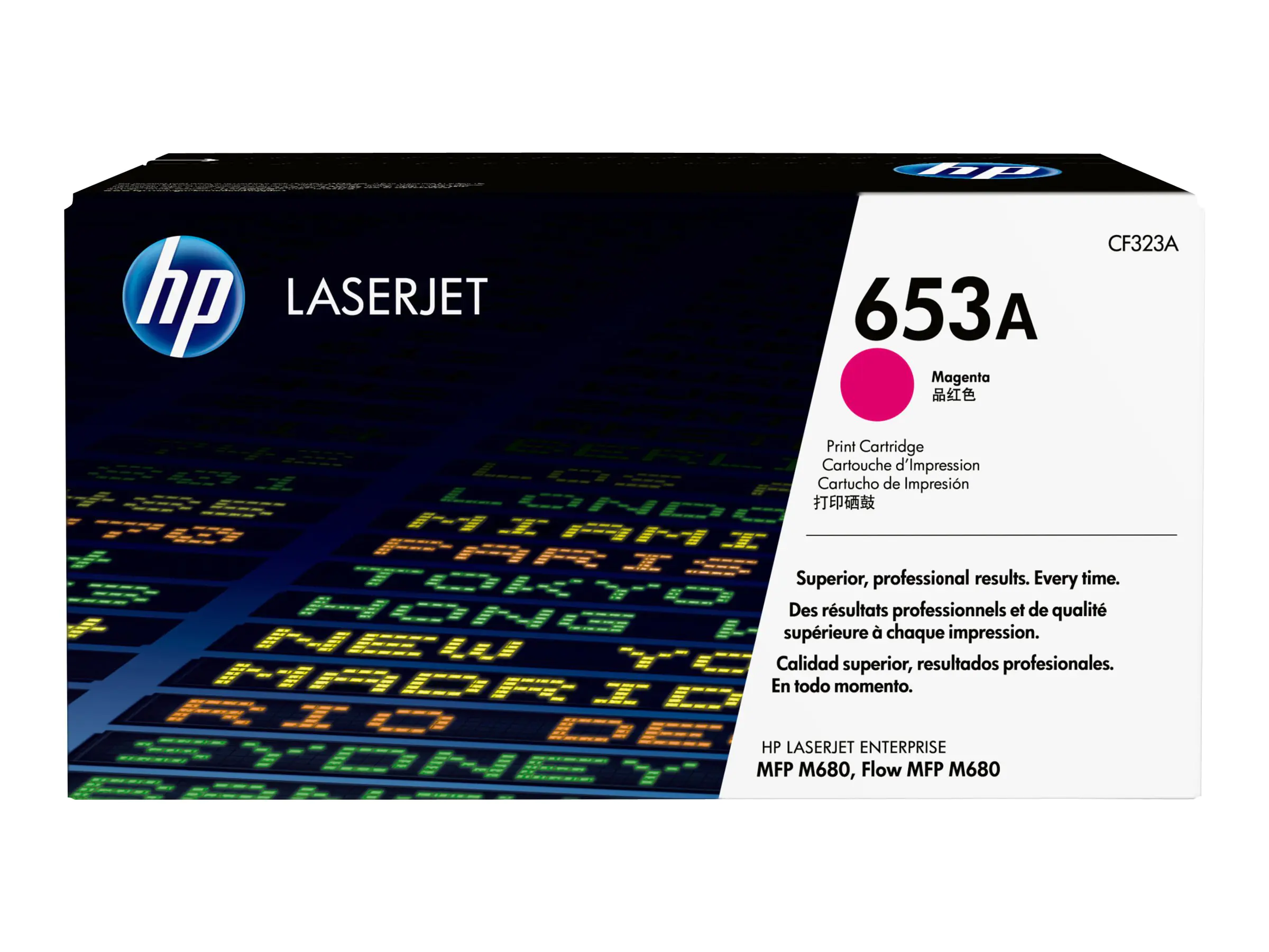 HP 653A - Magenta - original - LaserJet - Tonerpatrone (CF323A) - für Color LaserJet Enterprise MFP M680; LaserJet Enterprise Flow MFP M680