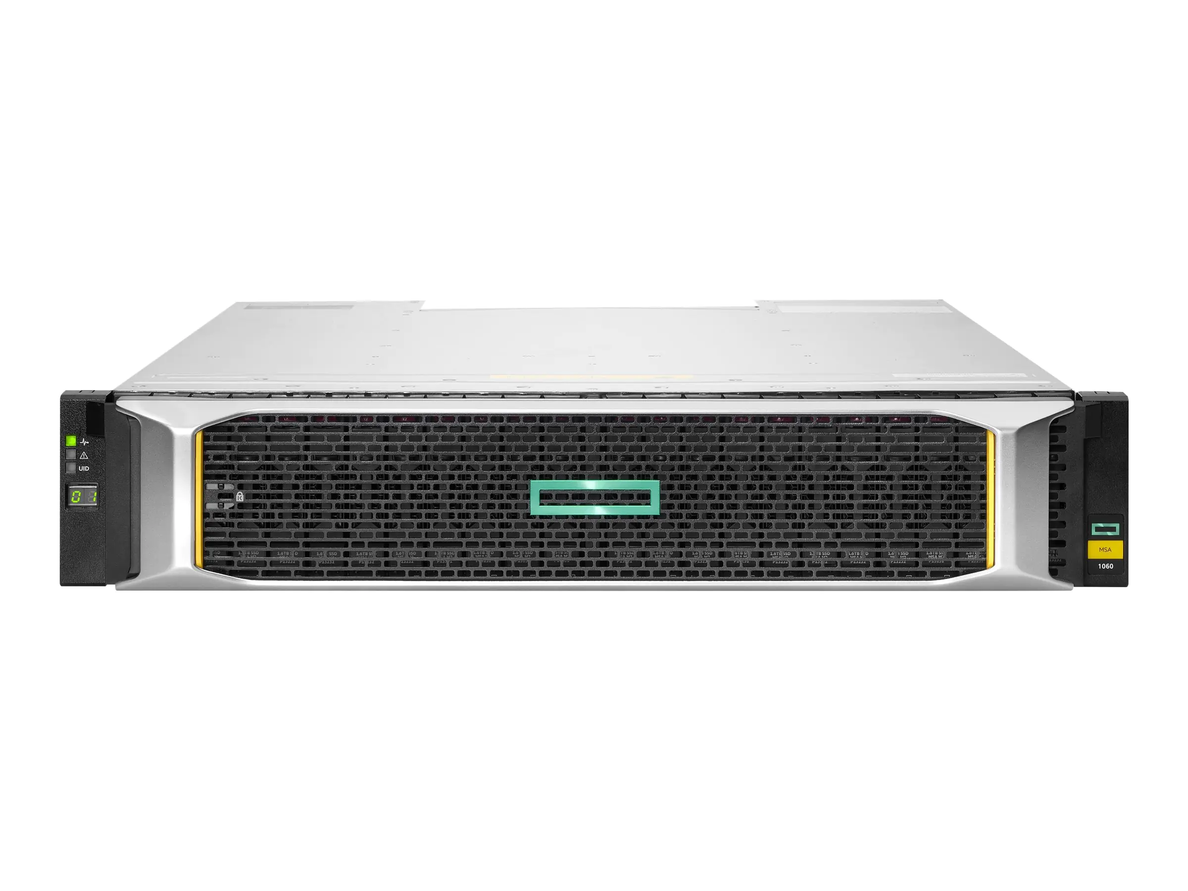 HPE Modular Smart Array 1060 12Gb SAS SFF Storage - Festplatten-Array - 0 TB - 24 Schächte (SAS-3) - SAS 12Gb/s (extern) - Rack - einbaufähig - 2U