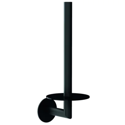ovimar WC-Rollenhalter 13,5 x 5 x 28,5 cm (B x H x T) 2 Rollen Edelstahl/Glas schwarz ovimar WC-Rollenhalter 13,5 x 5 x 28,5 cm (B x H x T) 2 Rollen Edelstahl/Glas schwarz