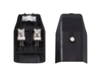 Bachmann With Screw terminal - Netzanschluss - 250 V - 2.5 A - Schwarz - Europa Bachmann With Screw terminal - Netzanschluss - 250 V - 2.5 A - Schwarz - Europa