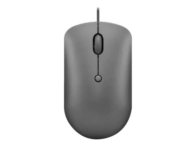 Lenovo 540 - Maus - kompakt - optisch - 4 Tasten - kabelgebunden - Storm Gray - retail