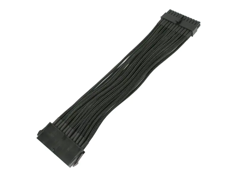Nanoxia 24pin ATX 30cm, ATX (24-pin), ATX (24-pin), 0,3 m, Stecker, Buchse, Gerade 900100024