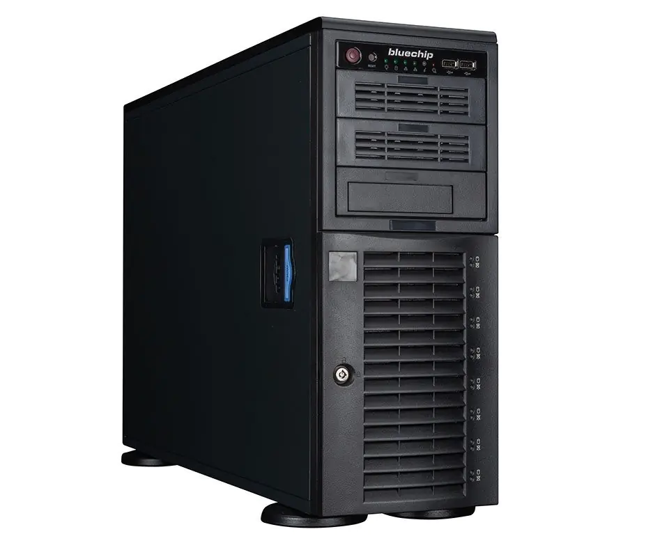 bluechip SERVERline T30341s Silent/Quiet-Server, Tower, AMD EPYC™ 4124P Prozessor / bis zu 5.10