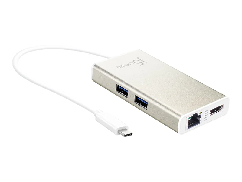 J5Create JCA374 - Dockingstation - USB-C 3.1 - HDMI - 1GbE