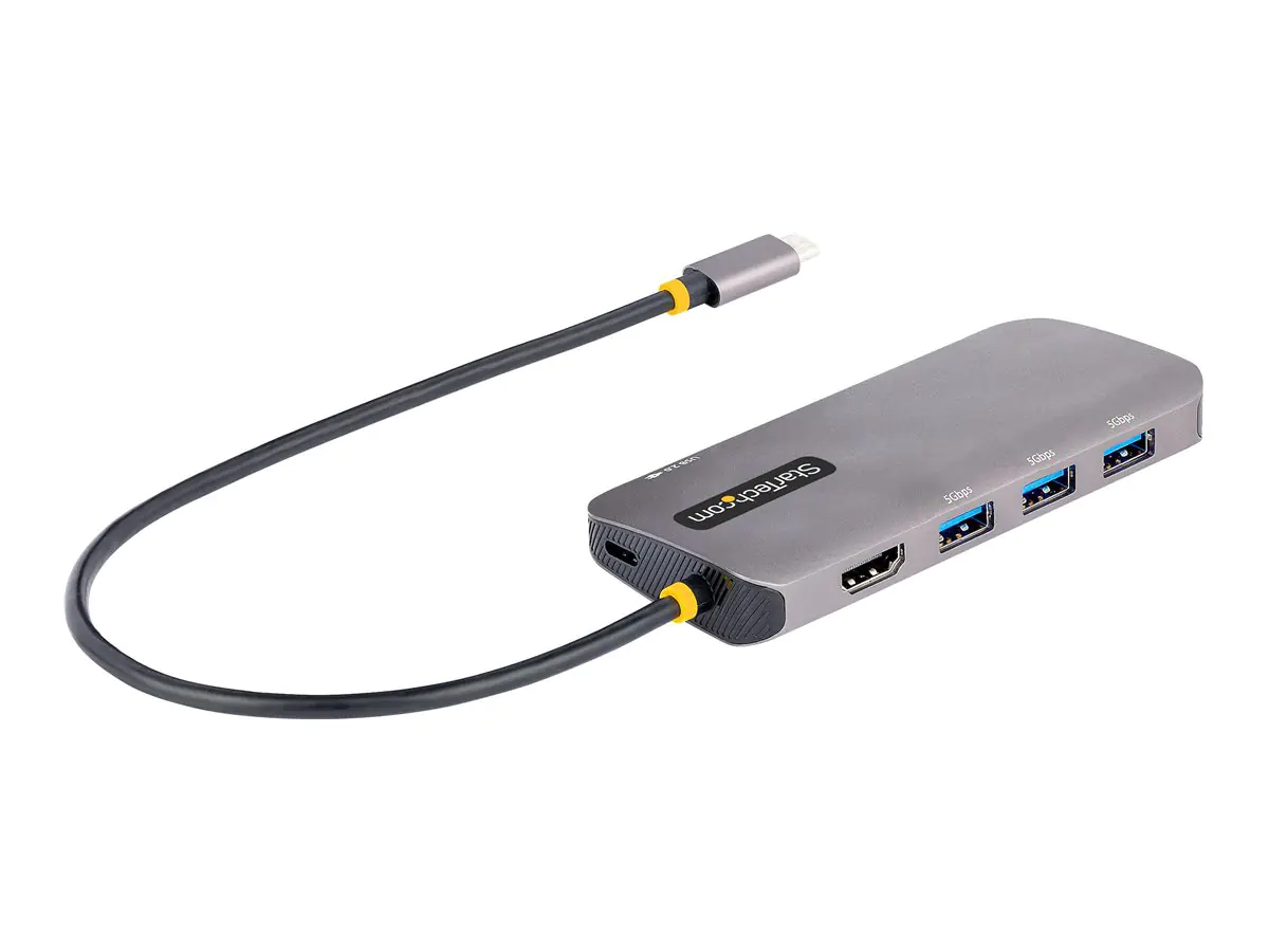StarTech.com USB C Multiport Adapter, USB C auf 127B-USBC-MULTIPORT