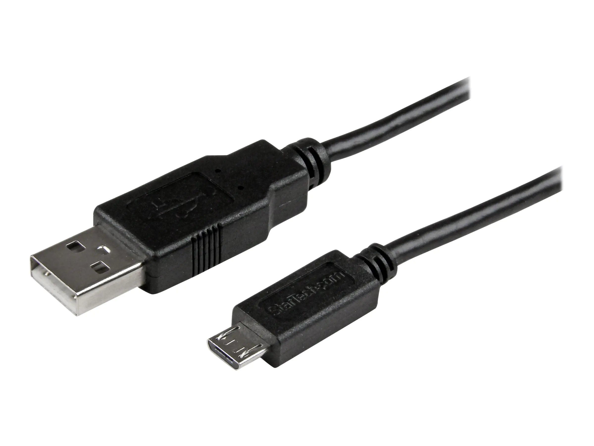 StarTech 15cm Micro USB-Kabel - USB A auf Micro B Anschlusskabel - USB-Kabel - Micro-USB Typ B (M) zu USB (M) - USB 2.0 - 15 cm - Schwarz - für P/N: CMDPHD2HD, DPMDPHD2HD, ST4CU424, ST4CU424EU, ST4CU424UK, ST8CU824, USBAUBSCHM