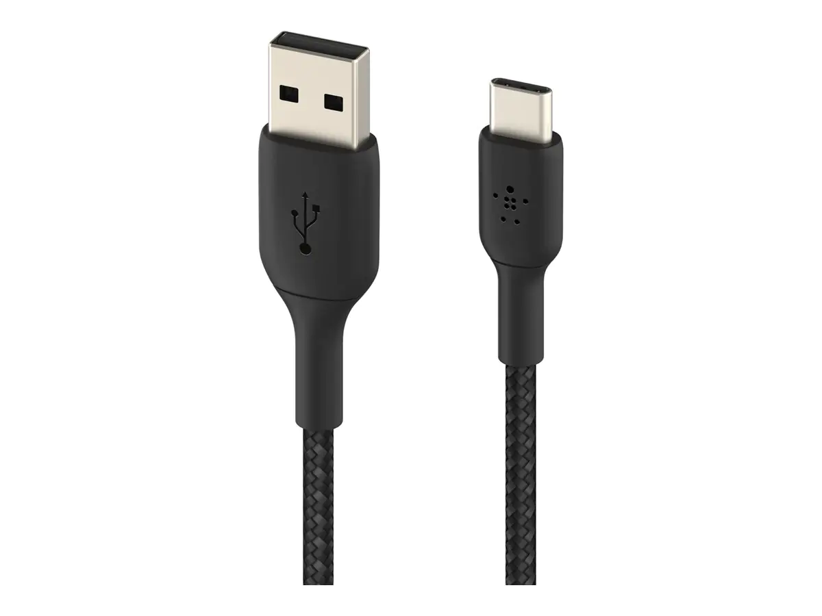 Belkin BoostCharge - USB-Kabel - 24 pin USB-C (M) zu USB (M) - 2 m - Schwarz Belkin BoostCharge - USB-Kabel - 24 pin USB-C (M) zu USB (M) - 2 m - Schwarz