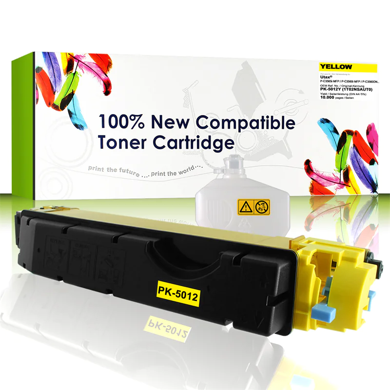 CartridgeWeb Toner kompatibel zu Utax PK-5012Y gelb 10.000 Seiten 1 Stück