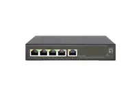LevelOne Switch 5x GE GES-2105P 60W 4xPoE+